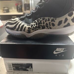 Nike Air Jordan Retro Animal Print Sneakers